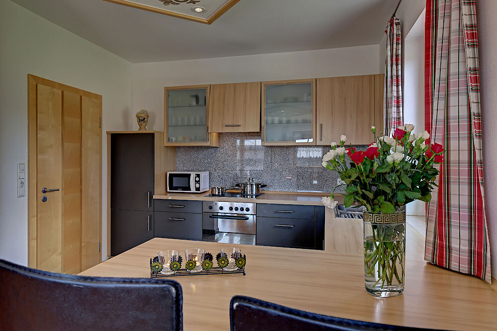 voll ausgestattete Küche - Ferienhaus Sonnenblume